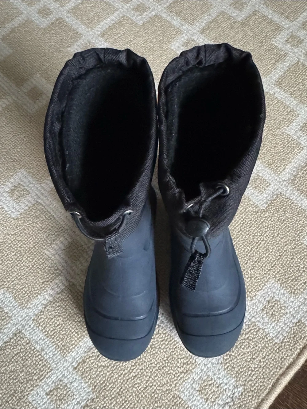 Kamik Kids Snobuster Waterproof Insulated Winter Snow Boots Navy Blue Size 13